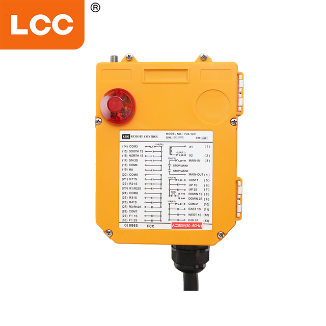 Radio Radio Radio Crane sans fil F24-12D RC Transmetteur et récepteur