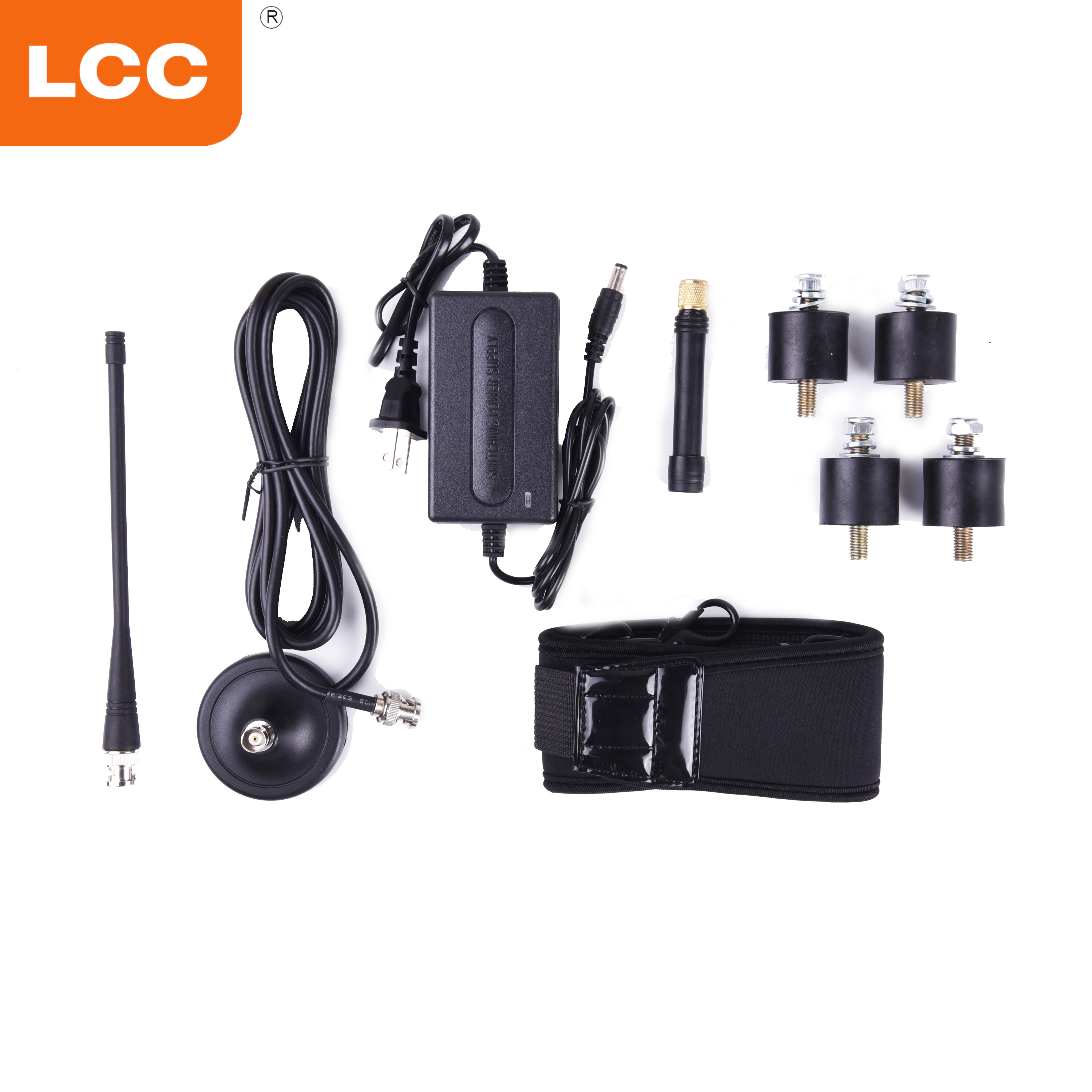 Télécommande sans fil industrielle de Joystick de grue à tour de 433 Mhz UHF LCC Q5000 + pour l'équipement lourd de grue