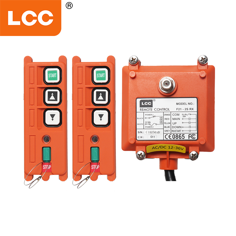 F21-2S Remote récepteur et émetteur de haut en bas