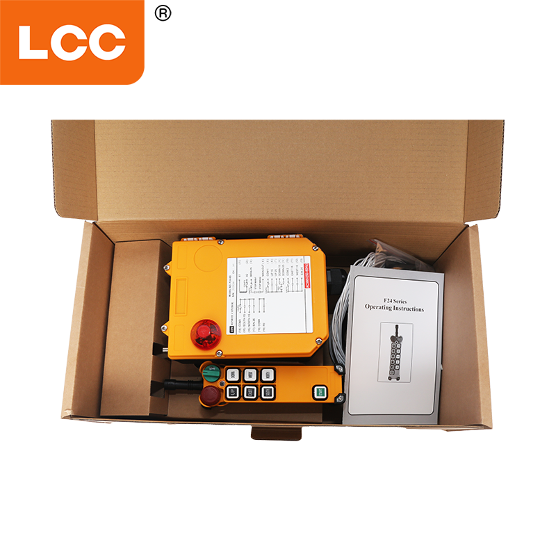 F24-6D 24 Volts Wireless Wireless Industrial Cree Conde Contrôle Télécommande pour levage