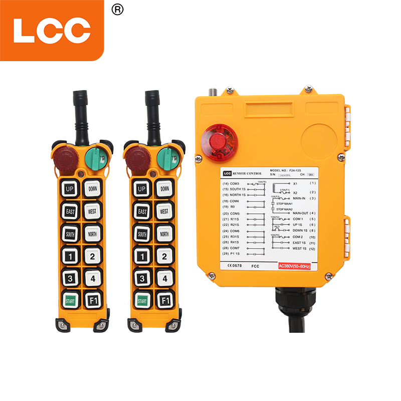F24-12S Wireless Crane Radio Hoist Remote Control