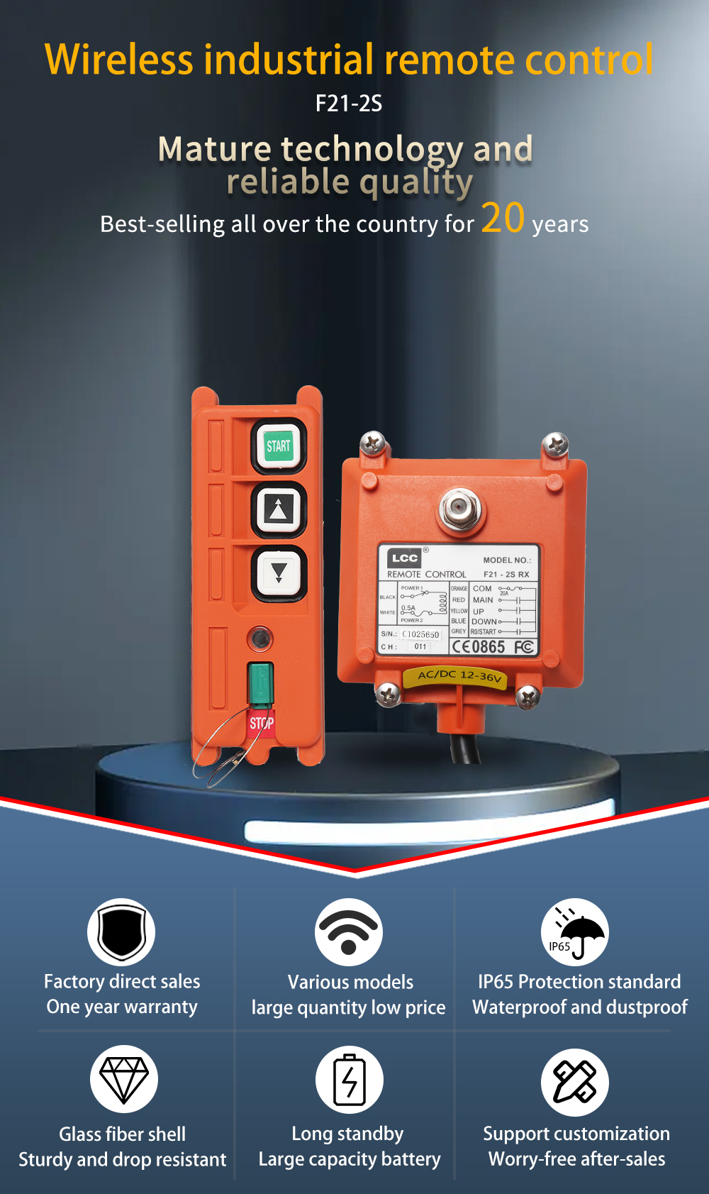 Modèle F21-2S LCC (1) Modèle F21-2S LCC 