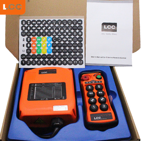 Q808 8 boutons bouton poussoir double vitesse télécommande radio industrielle pour grue