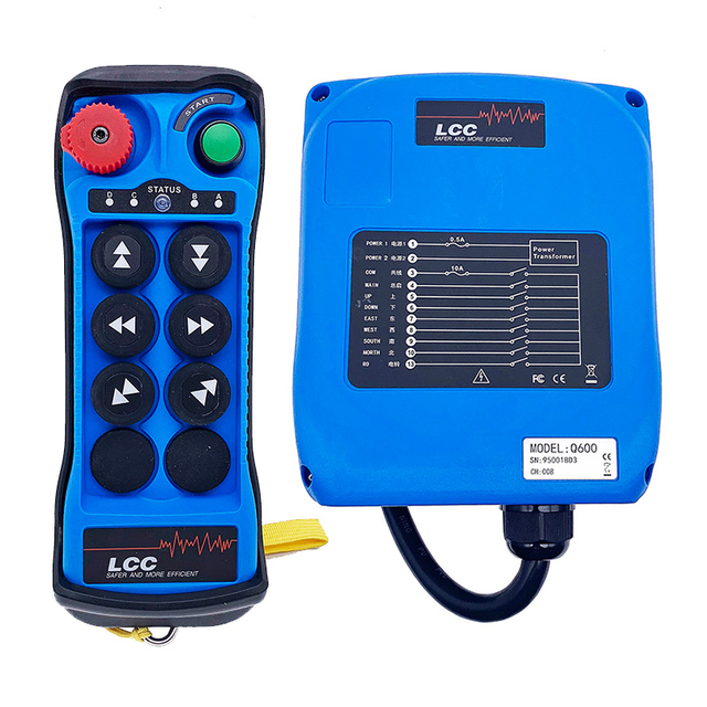 Q600 433MHz récepteur de radio de grue industrielle Telecrane