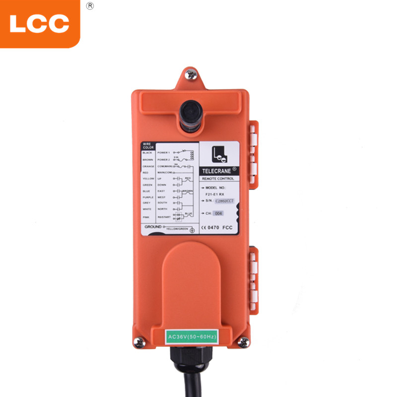 F21-E1 24 Volt Industrial Chain Hoist Crane Radio Contrôle