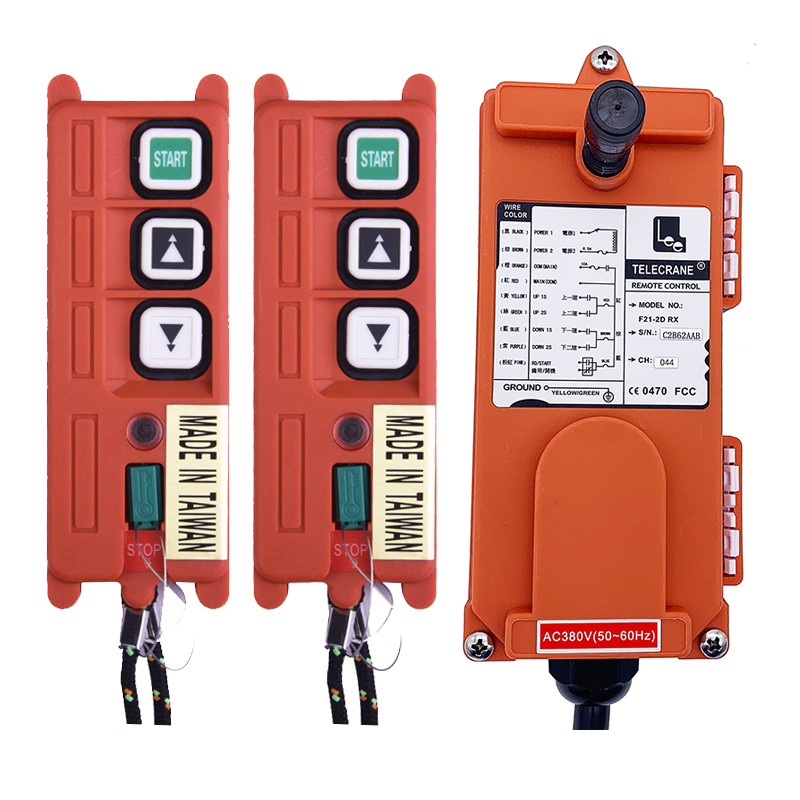 F21-2d Industrial Small Electric Winch Telecrane Radio Remote Control
