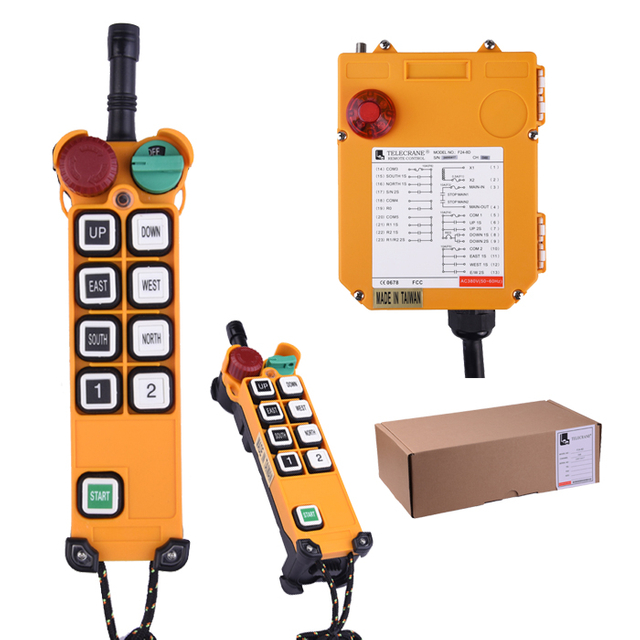 F24-8D Double vitesse 315 MHz 433 MHz Radio Telecontrol Remote