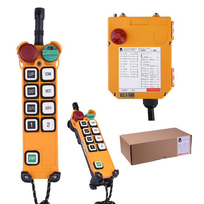 F24-8D Double vitesse 315 MHz 433 MHz Radio Telecontrol Remote