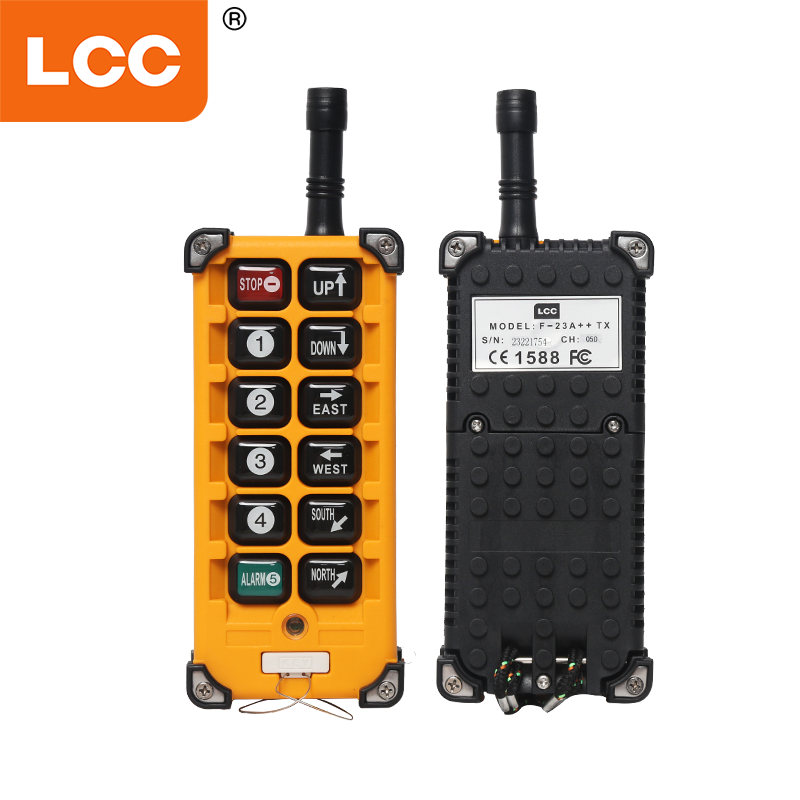 F23-A ++ Industrial Interrupteur de télécommande sans fil à vitesse unique à 12 volts