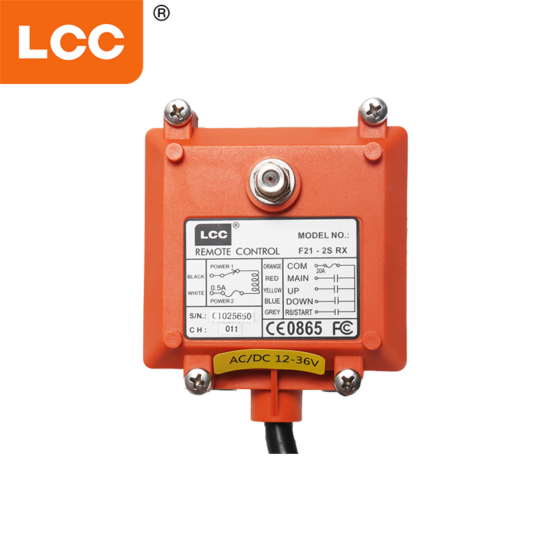 F21-2S 220V 2 BOUTONS SURCHAPPORT DE RÉTOVE COMMANDE INDUSTRIELLE SANS WIRESS