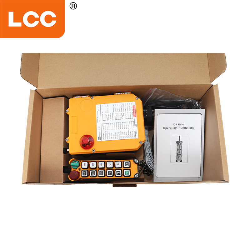 F24-12d 12V 24V Treuler Wireless Wireless Industrial Crane Radio Contrôle