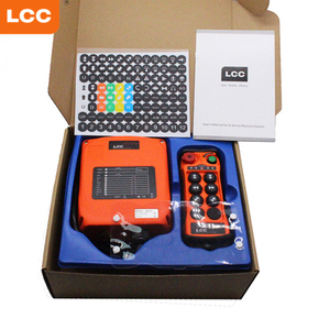 Q600 interrupteur radio sans fil UHF 6 bouton à distance de la grue industrielle Contrôleur LCC