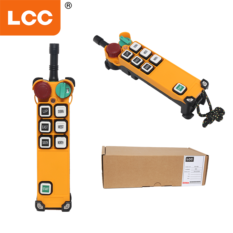 F24-6d Telecrane Radio 6 boutons Telecontrol Industrial Crane Control