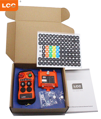 Télécommande radio industrielle étanche pour grue Telecrane Q202