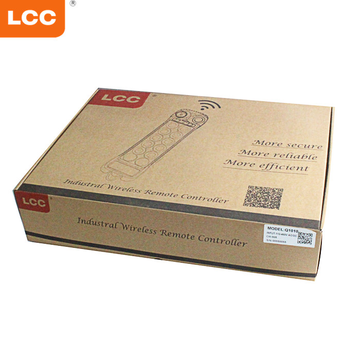 LCC Q1010 Universal Wireless Radio Auto 10 Bouton Double vitesse Hoist Crane Control