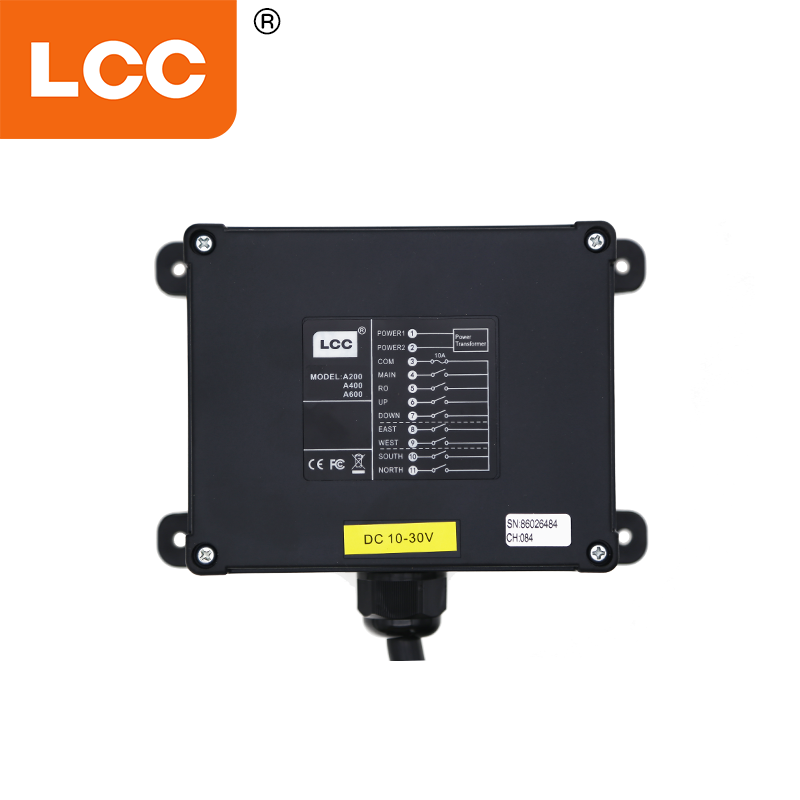 Fabricant du LCC QA400 380V 36V 48V Pompe en béton à 4 canaux Levage industriel camion aérien Crane Trolly Radio Crane Télécommande