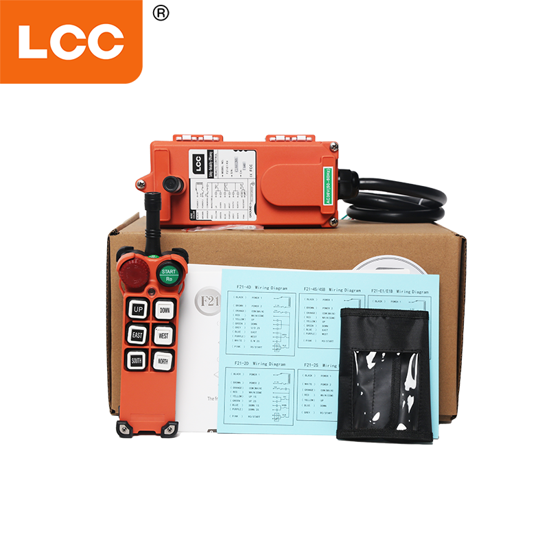 F21-E1 Large gamme de tension Radio Remote Controc de commande pour le palan