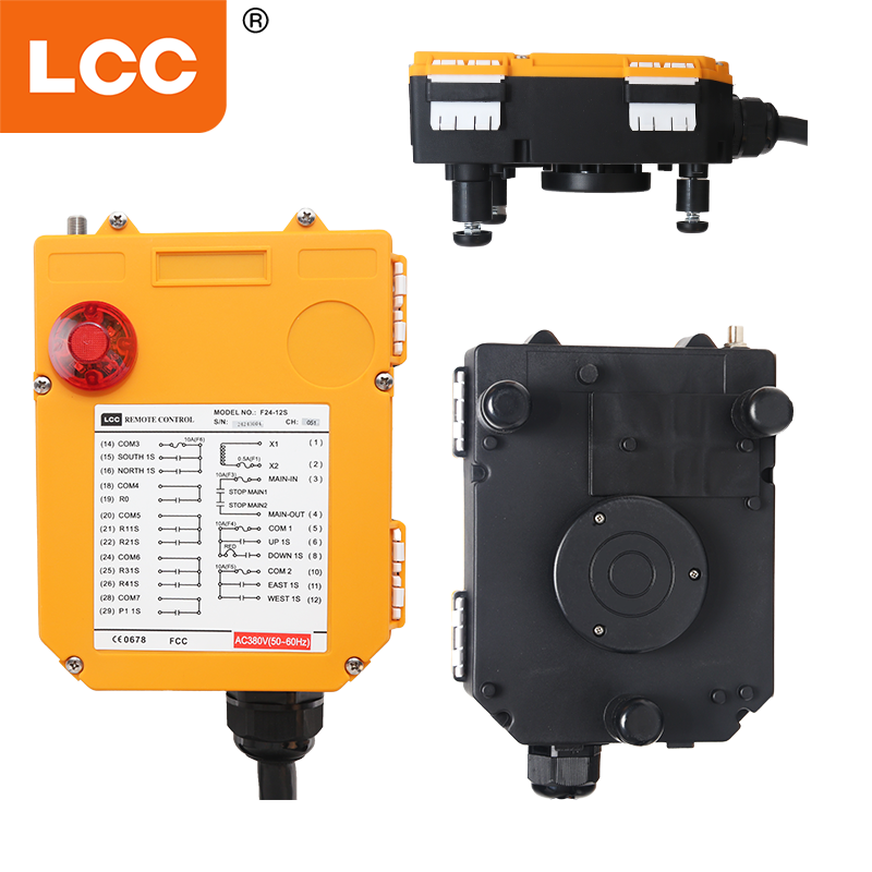 F24-12S 12 canaux Système de télécommande de voyage de radio électrique industrielle