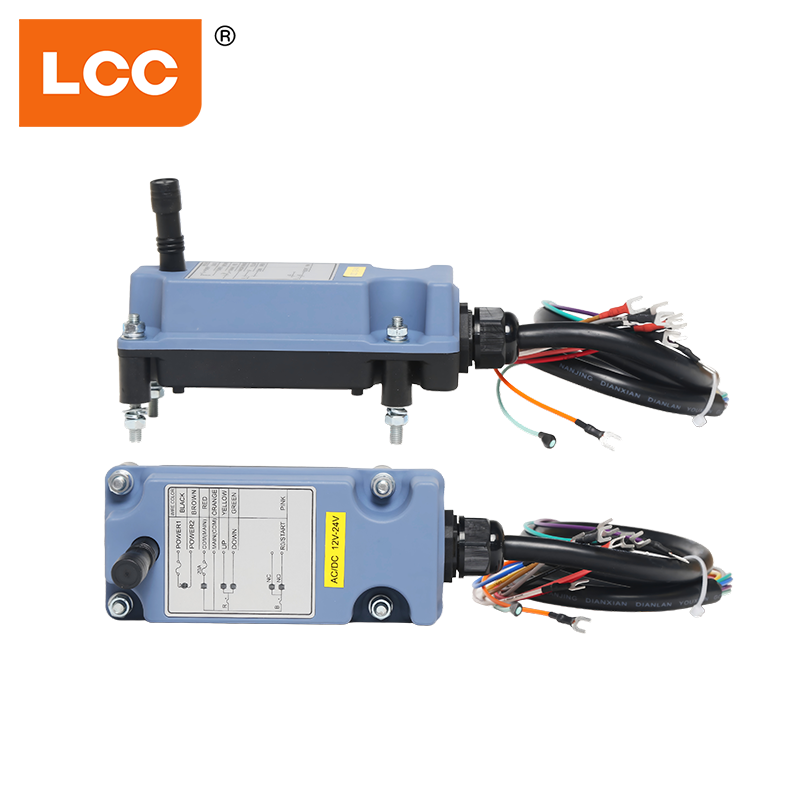 12 V 24 V LCC SAGA1-L4 4 boutons système de télécommande à vitesse unique tour treuil Radio grue télécommande