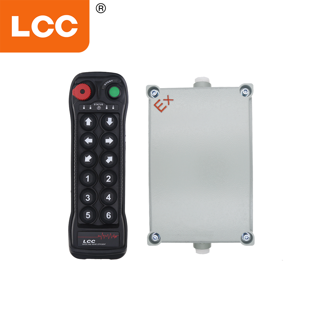 Équipement hydraulique sans fil antidéflagrant LCC BQ1200, télécommande Anti-explosion pour équipement de levage de grue