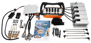 Télécommande sans fil personnalisée BT500 pour grues montées sur camion : comprend des joysticks proportionnels et une commande analogique, prenant en charge les modes manuel et automatique
