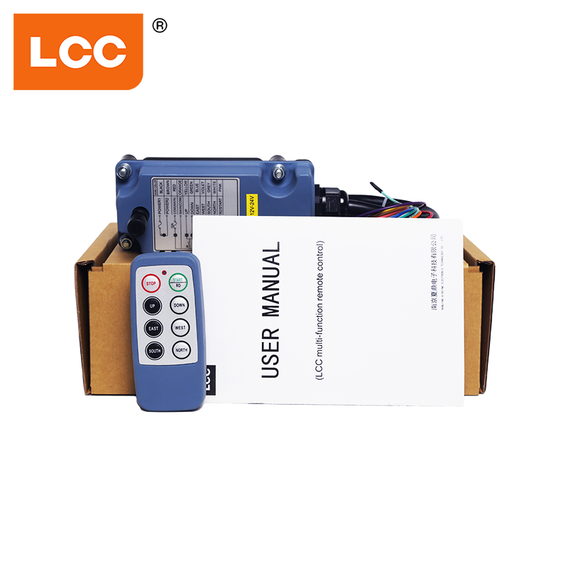 LCC SAGA1-L8 Télécommande sans fil industrielle pour équipement hydraulique de grue