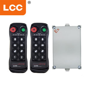 LCC BQ800 télécommande sans fil Anti-déflagrant à vitesse unique à 8 boutons pour les zones dangereuses de grue de levage