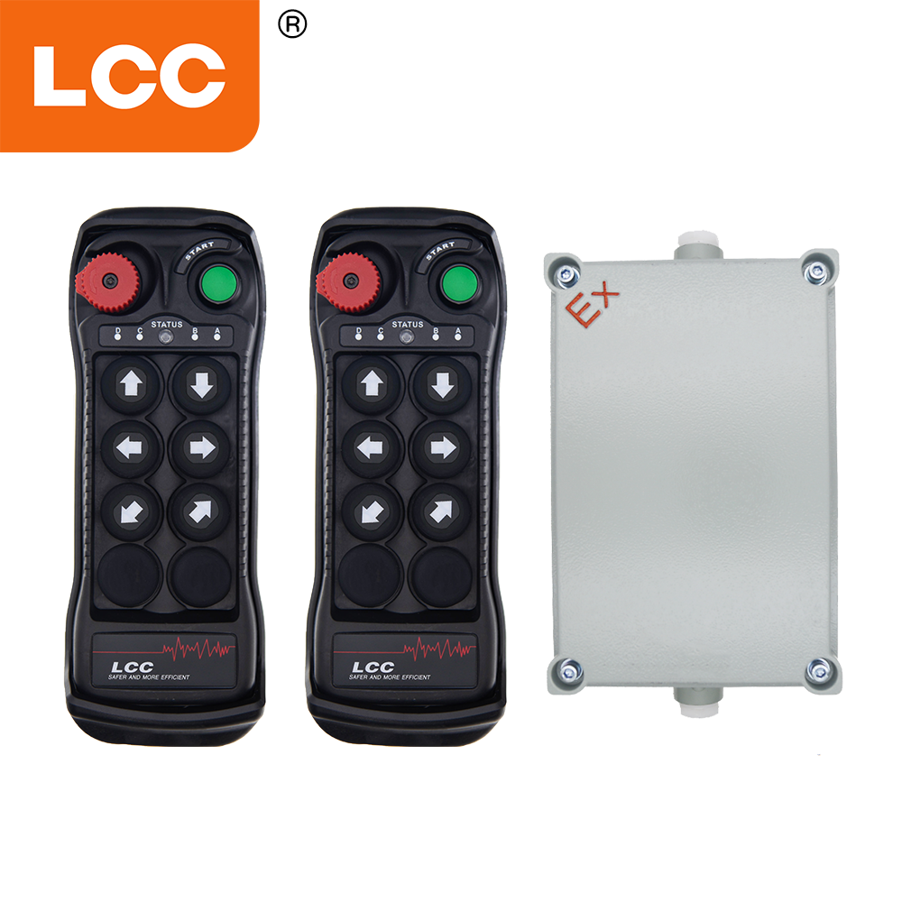 LCC BQ600 télécommande sans fil antidéflagrante sûre pour les zones dangereuses d'équipement industriel de grue