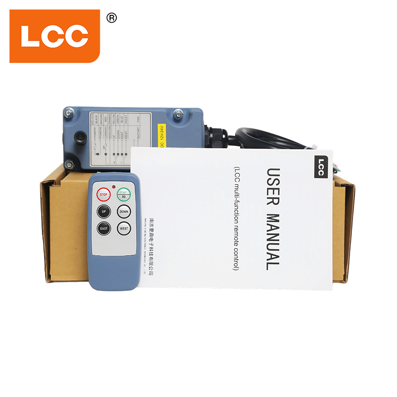 LCC SAGA1-L6 système de télécommande Radio industrielle sans fil à 4 boutons à vitesse unique télécommande robuste pour grue de levage